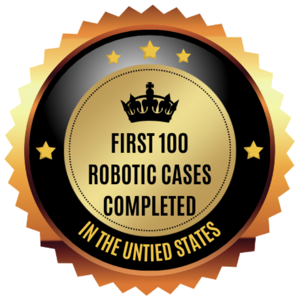 First 100 robotic cases completed in the United States