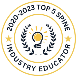 2020-2023 Top 5 Spine Industry Educator